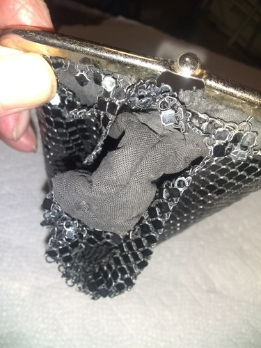 Whiting and Davis Metal Mesh Pouch - Picture 8 of 14