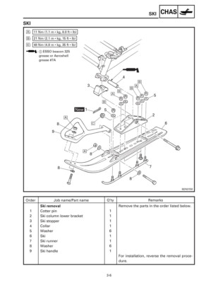 Yamaha Snowmobile SRX 700D 700SD New Service Manual Printed LIT