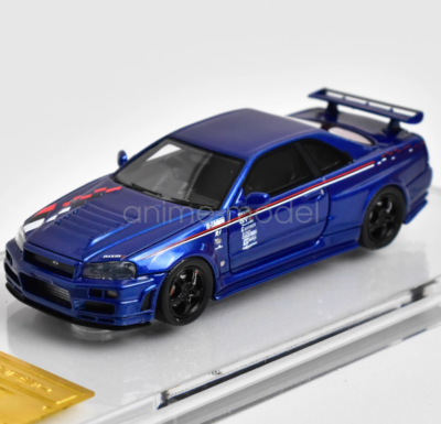 IG Ignition 1:64 Skyline R34 Z-TUNE Racing Diecast Resin Car