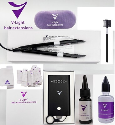 V-light professional hair extension kit,UV light-Brand New,never used! US Seller