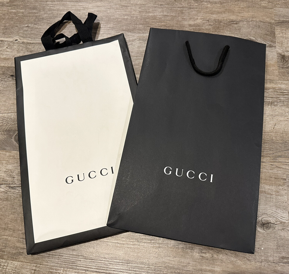 Luxury Brands Paper Bags Boxes Louis Vuitton LV Gucci Burberry