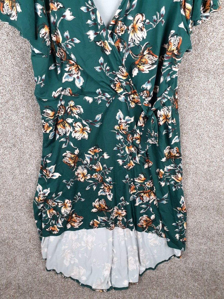 Fortune & Ivy Dress Womens 3X Plus Green Floral Short Sleeve Hi-Low Midi Knit | eBay Fortune & Ivy Dress Womens 3X Plus Green Floral Short Sleeve Hi-Low Midi Knit | eBay