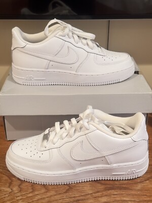 Nike  Air Force 1 Low 314192-117 White Casual Shoes Sneakers Size 6Y EUR 38.5