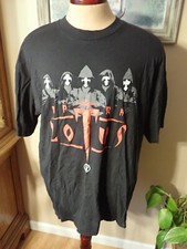 Original Dark Lotus Black T-Shirt I.C.P Men's 2XL Vintage by Tect Made in USA