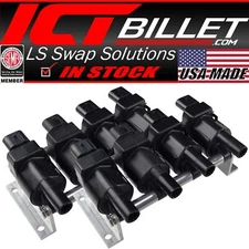 ICT Billet LS LT D514A Remote Coil Brackets 12573190 LS7 LT1 LS2 LT4 LSX Swap