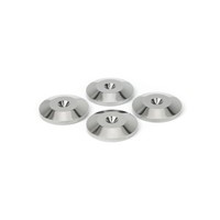 Dynavox Spike Unterlegscheiben 4Er-Set Silber | Hi-Fi Spike Washers