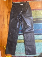 Women’s Nine West Leather Pants Size 4