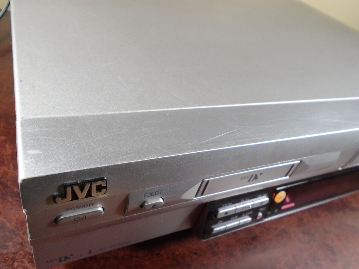 JVC HR-DVS3U MINIDV S-VHS VCR PLAYER RECORDER *no remote JVC HR-DVS3U MINIDV S-VHS VCR PLAYER RECORDER *no remote