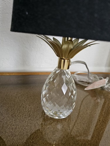 Pineapple Crystal Black Shade Lamps - Picture 2 of 5