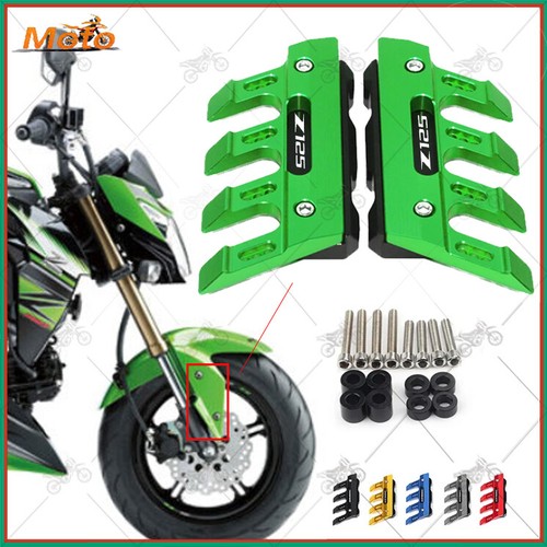 CNC Front Fork Protector Fall Protection Frame Slider New For Kawasaki Z125 Pro - Bild 1 von 31