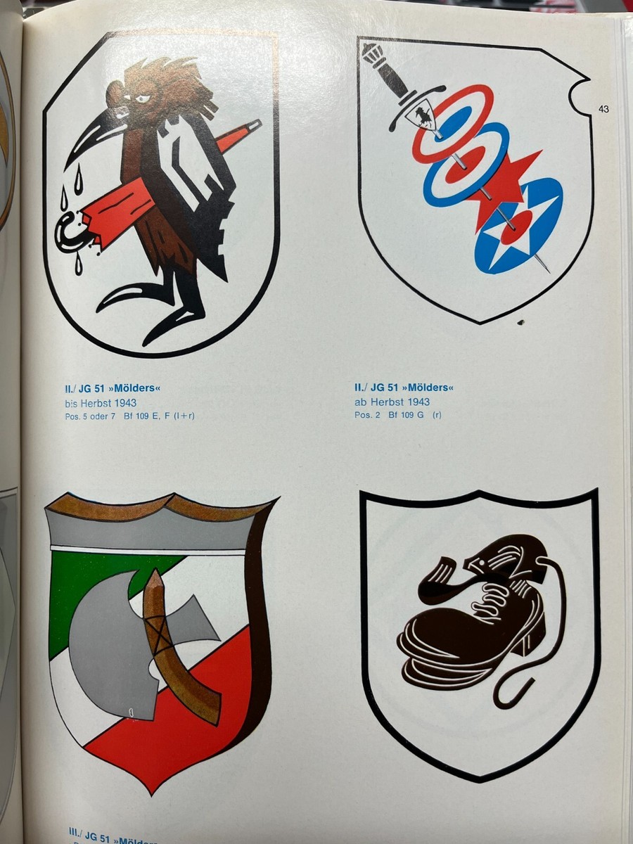 Markings and Camouflage Systems of Luftwaffe Aircraft in