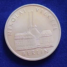 GDR 5 Mark coin Nikolai district, Berlin 1987