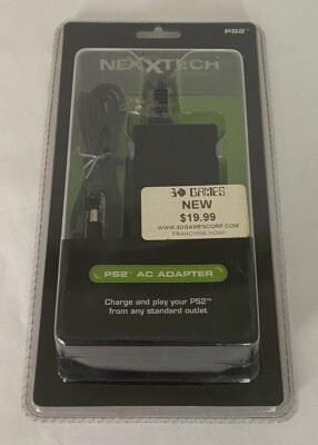 PS2 Slim AC Adapter SCPH-70100 NEXXTECH (Sony PlayStation 2) 8.5V - BRAND NEW