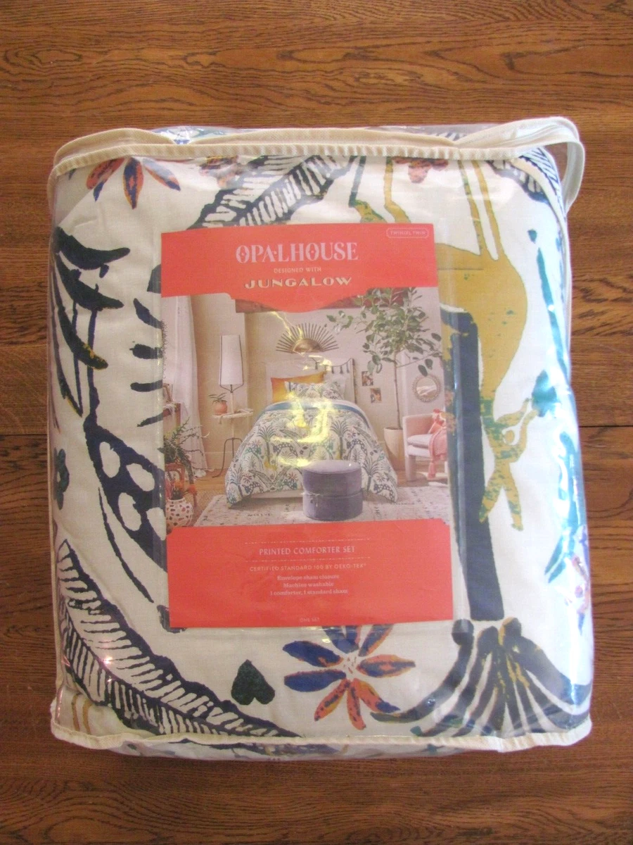 NWT Opalhouse Twin/Twin XL Printed Comforter set 2 Pieces Bedding