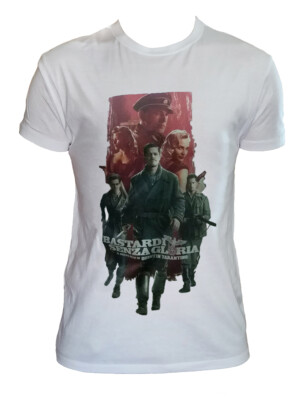 T shirt Inglorious Bastards Film Cult Maglietta Bastardi Senza Gloria