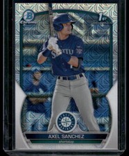 2023 Bowman #BCP-73 Axel Sanchez Chrome Prospects Mojo Refractors 1st BW - 800
