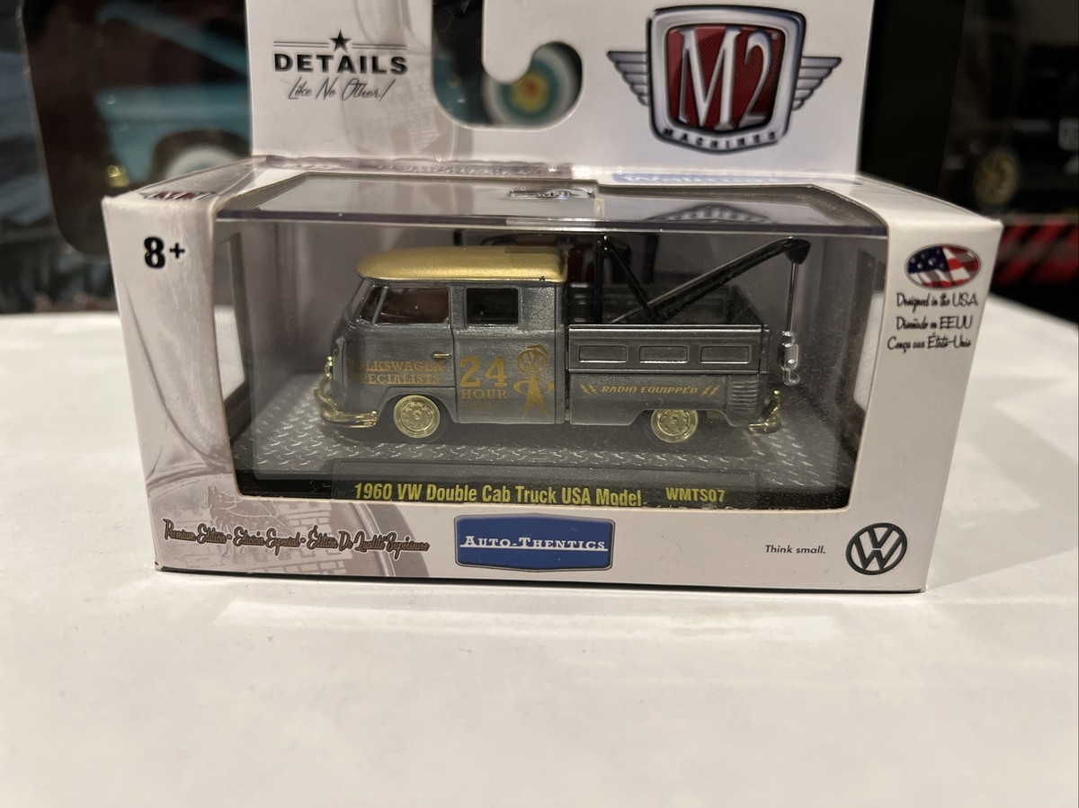 M2 MACHINES AUTO THENTICS 1960 VW DOUBLE CAB TRUCK Super
