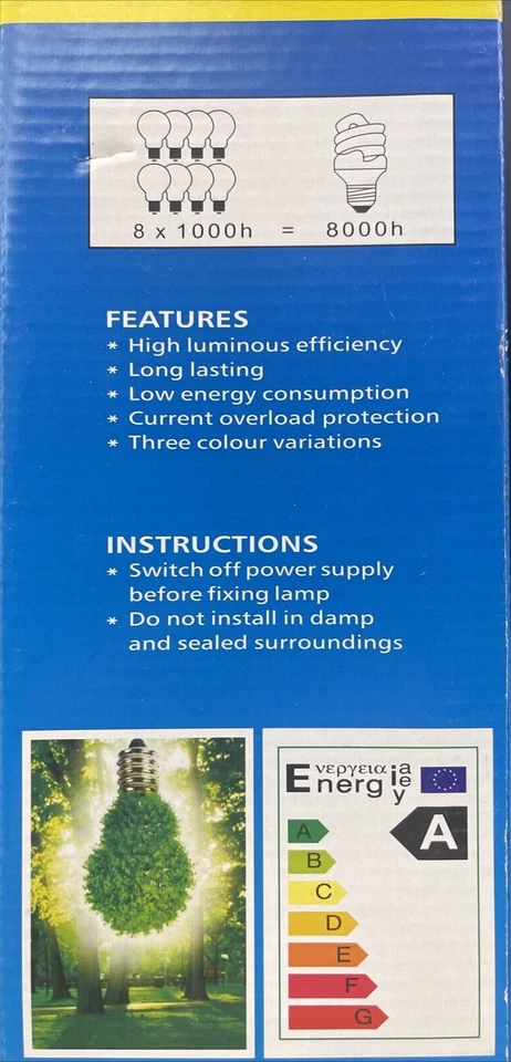 Photo Studio 70W 5400K CFL Light Bulb. Set of 2. (70W - 350W Equivalent) Softbox - Image 3 of 4