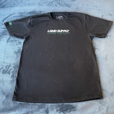 LGND Supply Co. Men’s Short Sleeve Black Logo T-Shirt Large