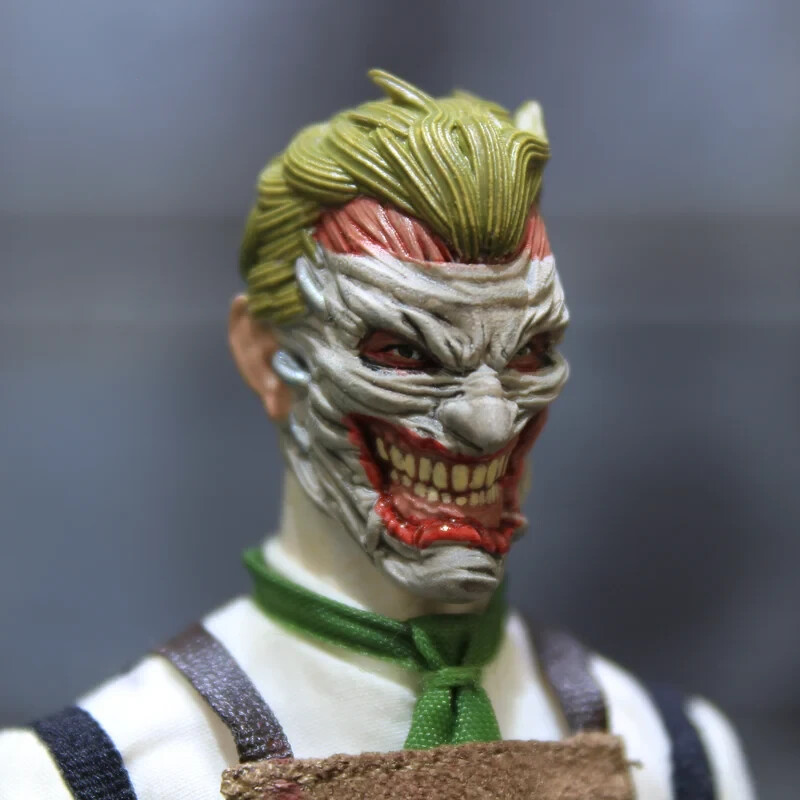 1/12 Custom DC Universe Joker Maniac Head Sculpt