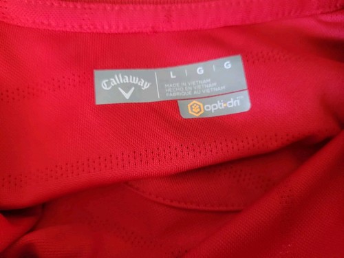 Callaway Women's Short Sleeve Opti-dri Cooling Golf Polo Shirt Size collared - Picture 5 of 5