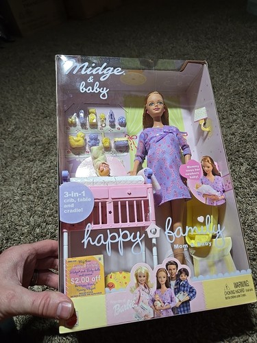 Neu Mattel Happy Family Midge & Baby Barbie Puppe - (56663) - Bild 2 von 8
