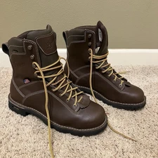 DANNER QUARRY Boots 8" Gore-Tex 17307 Brown AT - Sz 12 EE New!