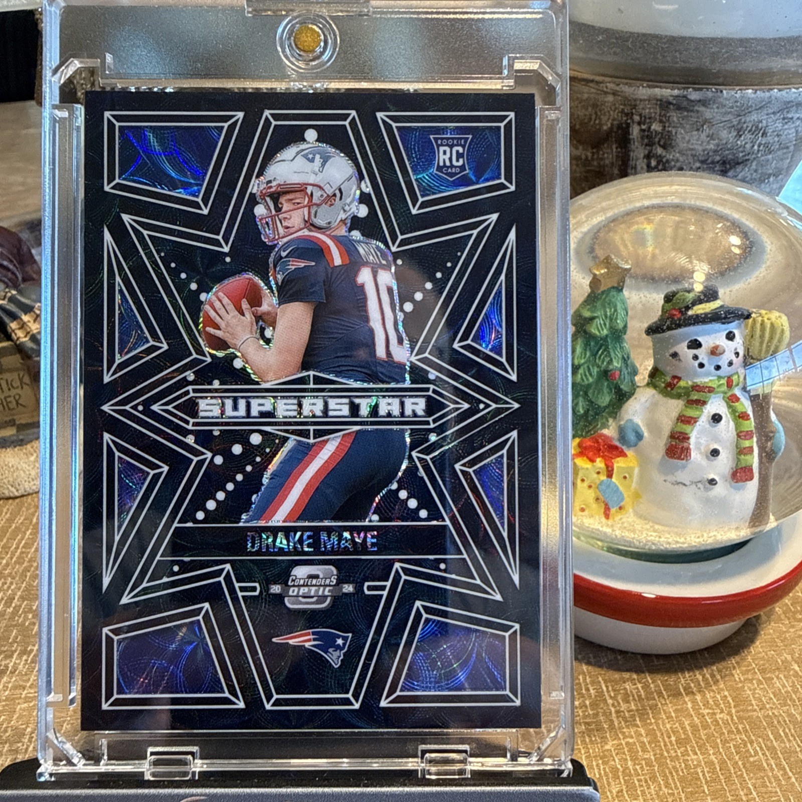 2024 Contenders Optic Drake Maye Black Scope Superstar /25 RC Rare Case Hit