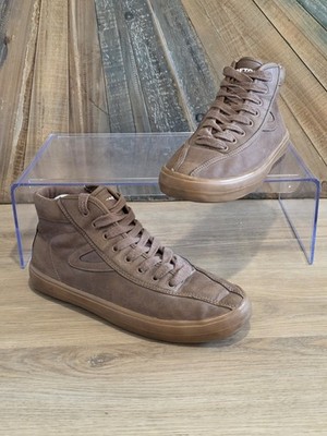 Tretorn Brown High Top Sneakers Mens US 8 EU 41 Casual Lace Up Shoes