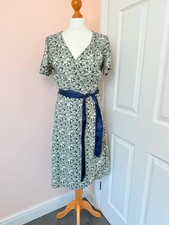 Noa Noa True-Wrap Midi Dress Size 10-12