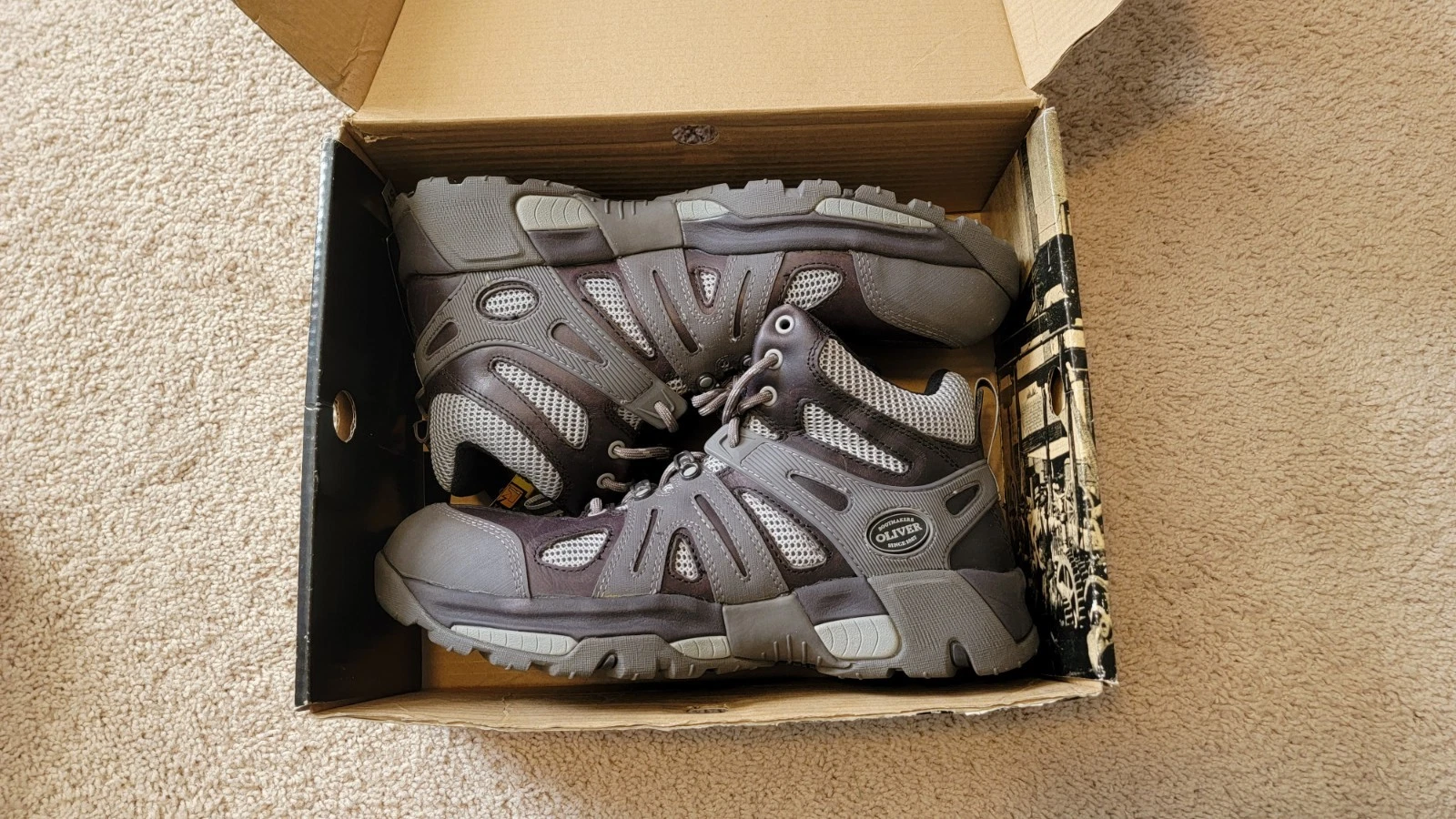 Oliver Men's Industrial Hiker Boots, sz 14