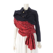 Comme des Gar ons AD2005 Docking Twist Asymmetric Design Tailored Jacket GQJ035