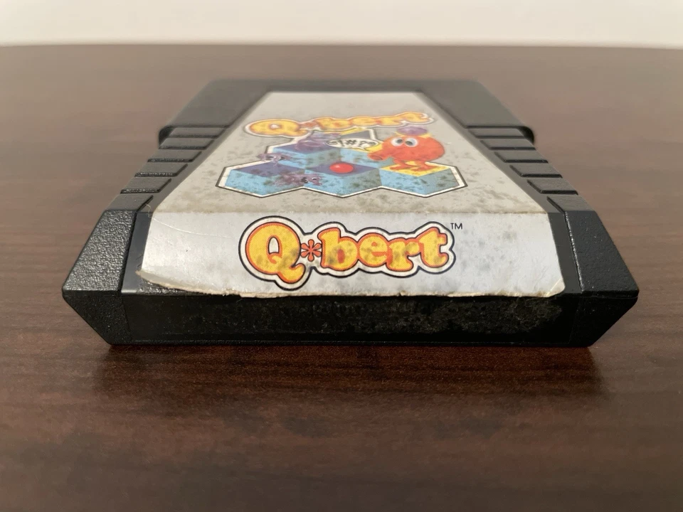 Q*Bert by Parker, Atari 2600, 1983 Authentic, Cartridge Only, Tested. - Image 2 of 4