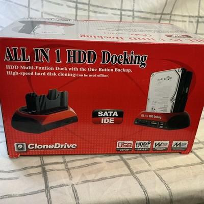 ALL IN 1 HDD Docking - SATA/IDE IS 2.0/ESATA DUAL HDD