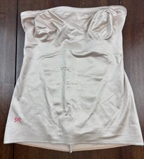 RUBY RIBBON CONVERTIBLE CAMI Sz 34 Beige #3025