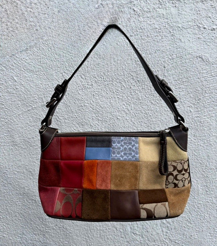 Coach y2k vintage Patchwork Mini Bag/purse C05Q-8J97 Rare NWOT