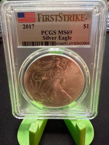2017 American Silver Eagle PCGS MS69 First Strike FS Mint State #1512
