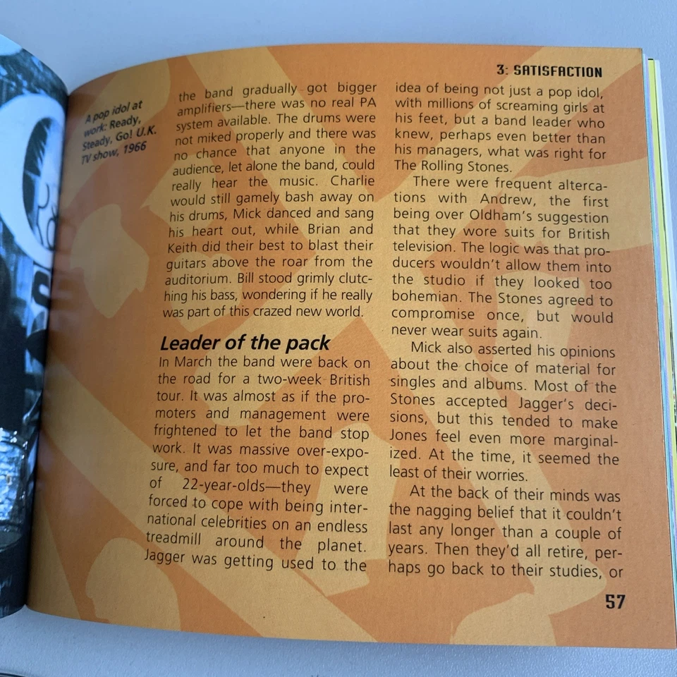 CD The Rolling Stones - Interview Disc/Fully illustrated 120 Seiten Booklet TOP - Bild 4 von 4