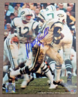 MATT SNELL #41 Auto 8x10 signed autograph NY Jets Superbowl III Ohio State — photo 1