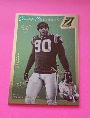 2023 Panini Zenith - Class President Julius Peppers #CP-2002