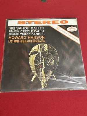 Still Sahdji Ballet Ginastera Creole Faust Guarneri Three Dances Vinyl Record NM