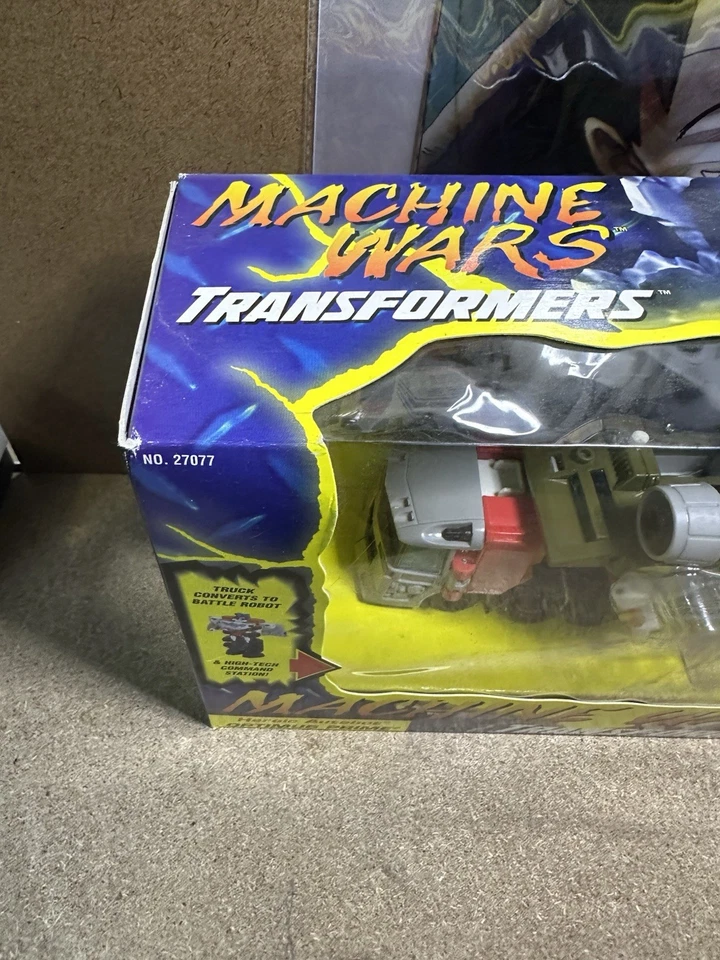 Trtransformers Machine Wars Optimus Prime Sellado Sin Abrir Original 1995 Foto 4 de 4