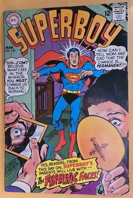 Superboy #145 F/VF (7.0) DC Comics 3/68