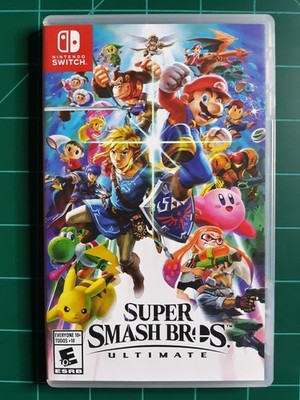 Super Smash Bros. Ultimate - Nintendo Switch - Great Condition (Knick on cover)