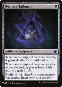 Reaper's Talisman 117/281 The List