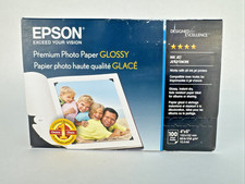 Sealed Epson Premium Photo Paper Glossy 4X6 100 Sheets S041727 New Sealed