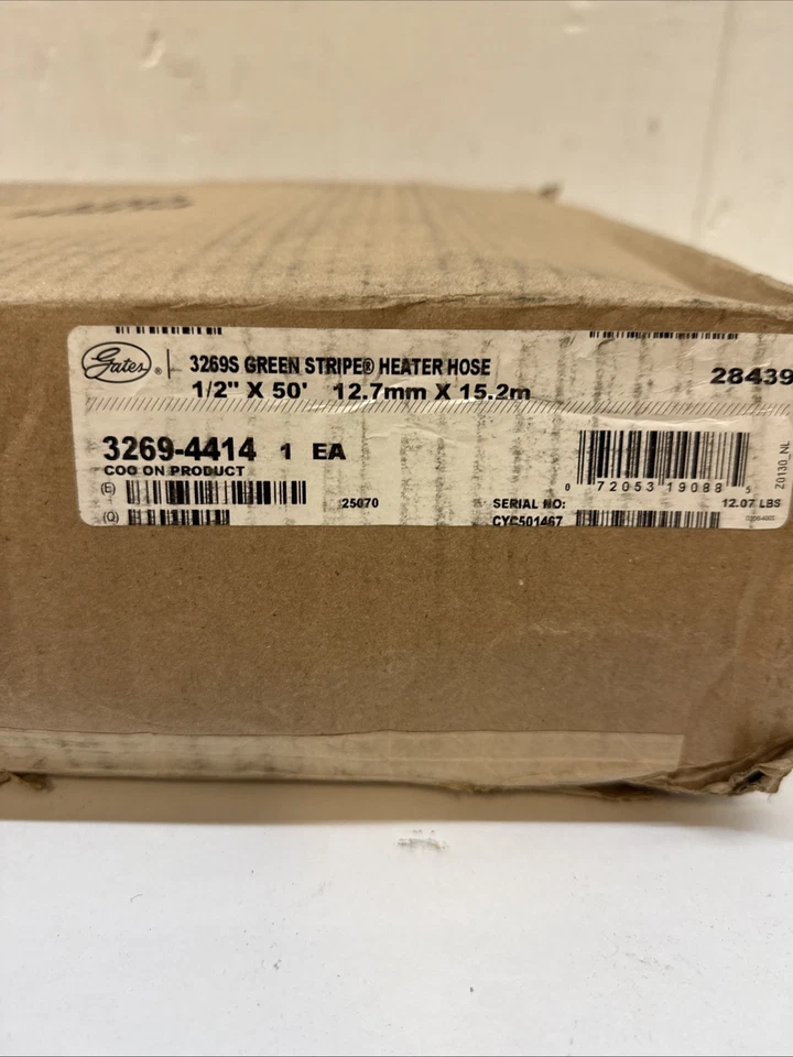 Manguera de calefacción superior 28439 Gates para Freightliner Columbia 2007 Foto 2 de 2