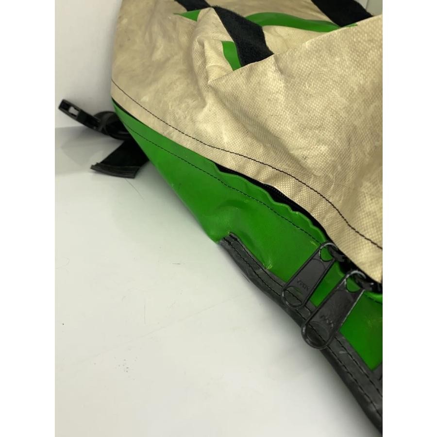 FREITAG PVC green White back pack Men's outdoor casual authentic image 9