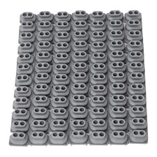 7x Keyboard Conductive Silicone Strip Lightweight Buttons Fix Contact Pad