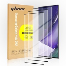 For Samsung Galaxy Note 20 Ultra Tempered Glass 3D Fingerprint Sensor Support HD